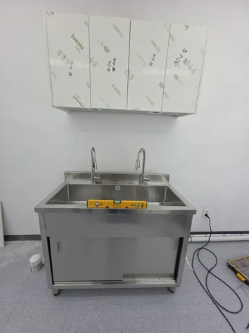 수원 지역 2조 개수대와 벽장 완성 모습